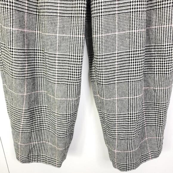 J. Crew Black and White Plaid Pants - Picture 8 of 12